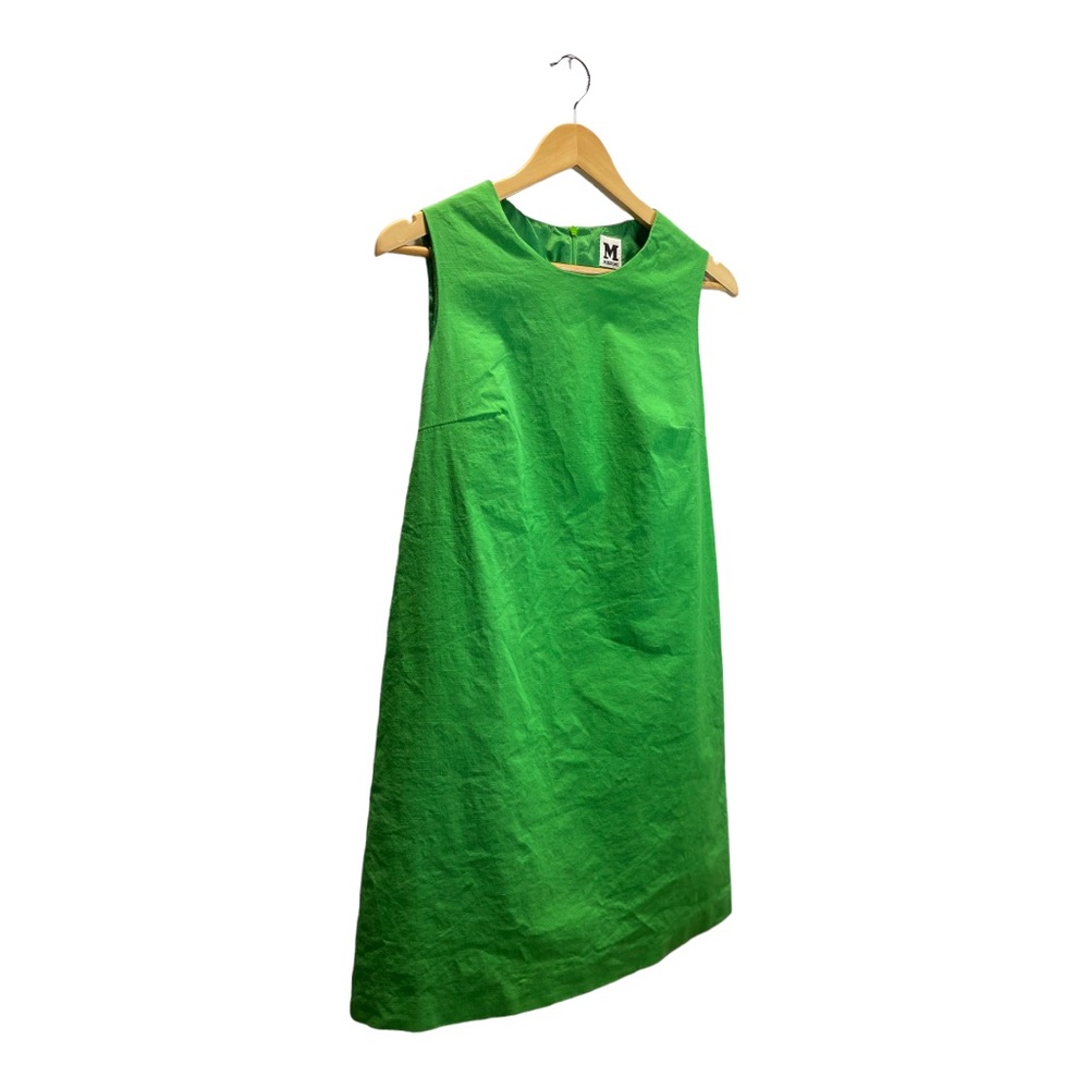Missoni Linen Blend Green Mini Shift Dress Size 44/8 - Picture 3 of 9